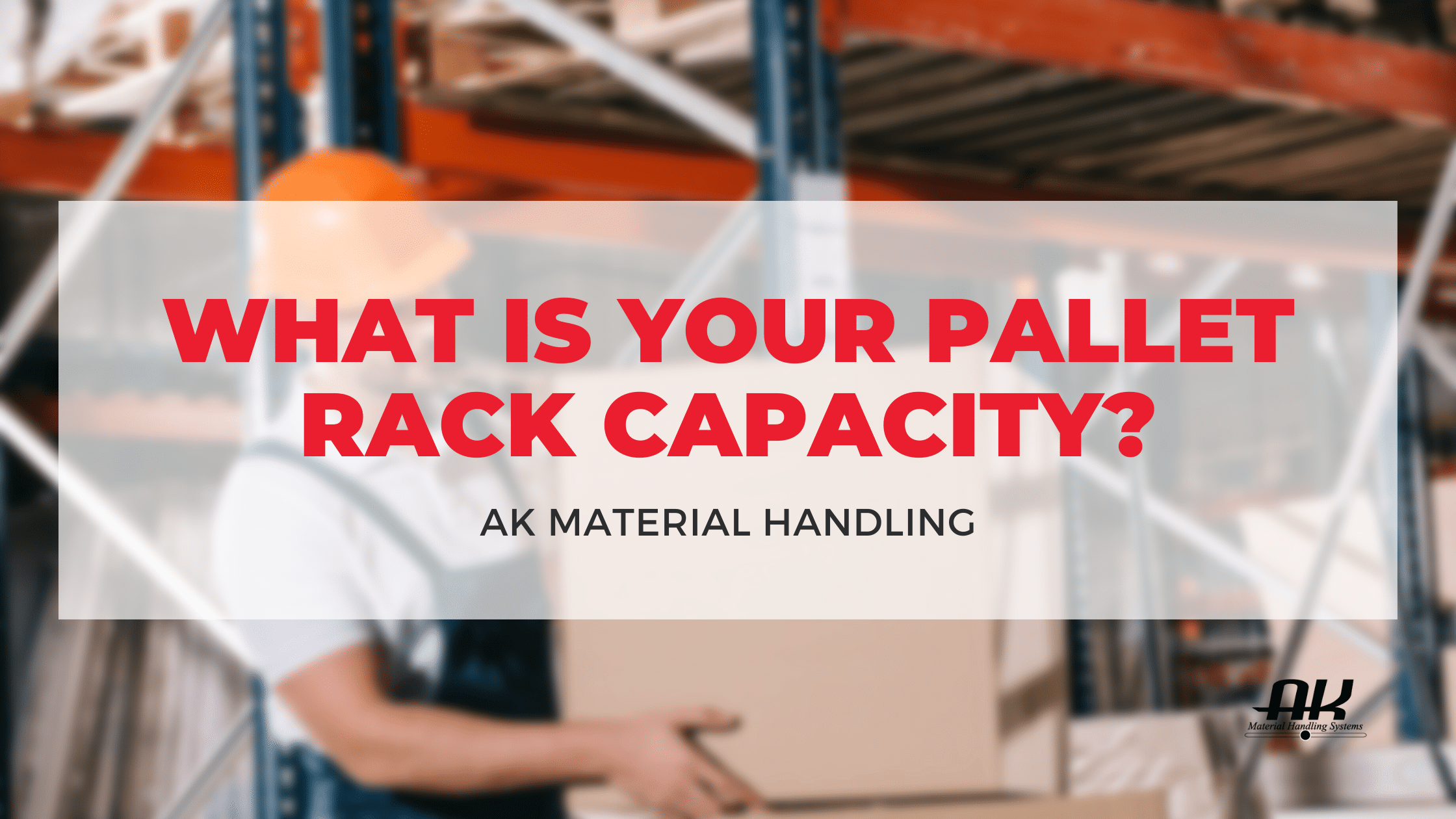 What is your pallet rack capacity?
