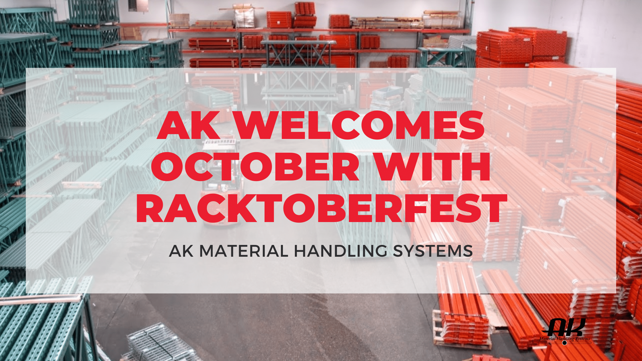 AK welcome October with racktoberfest.