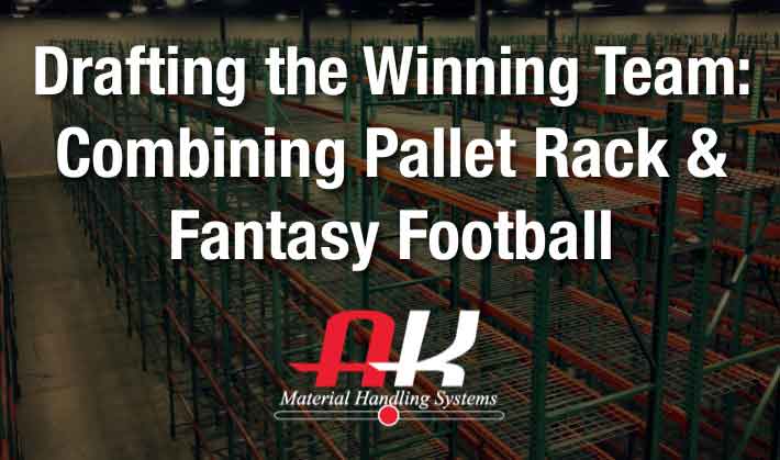 Drafting the winning team: combining pallet rack and fantasy football