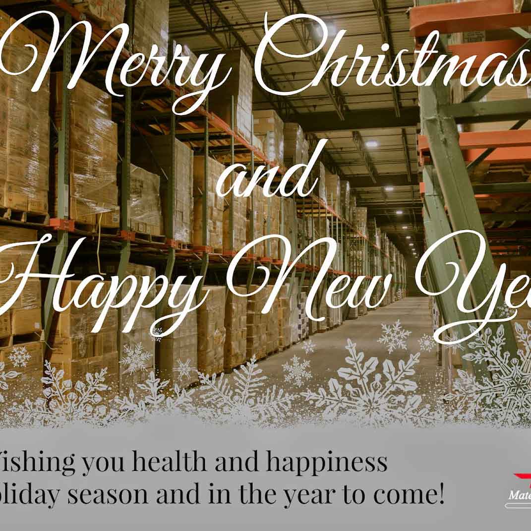 Merry Christmas and Happy New Year from AK Materials