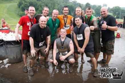 Ak group after doing warrior dash