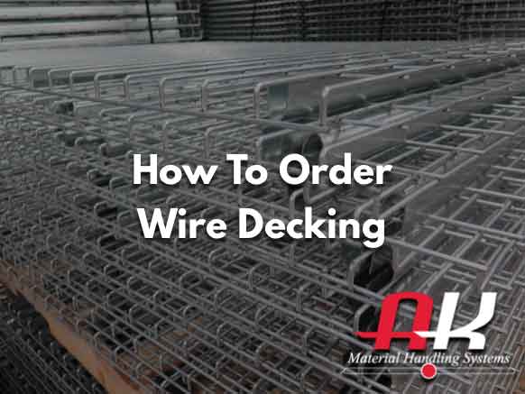 How to order wire decking
