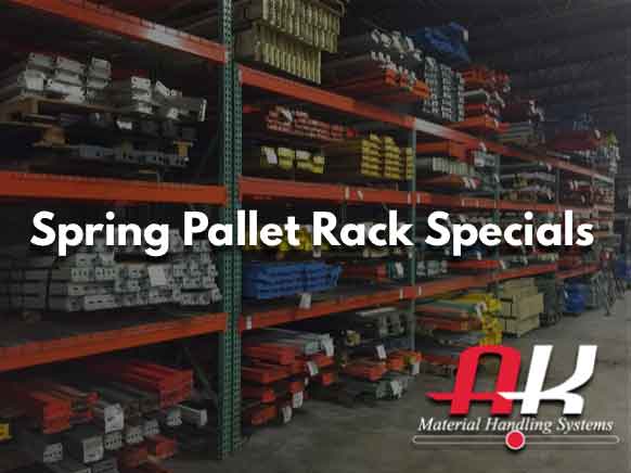 Spring Pallet Rack Specials