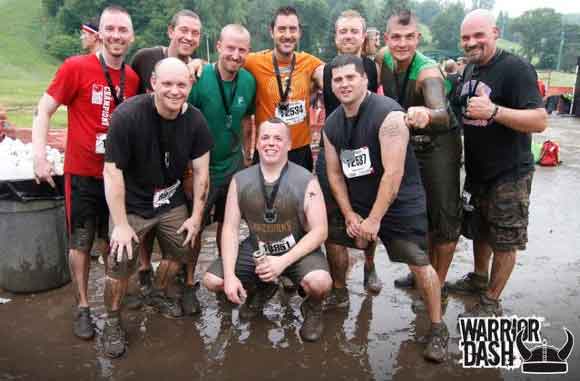 a group from ak material after the warrior dash
