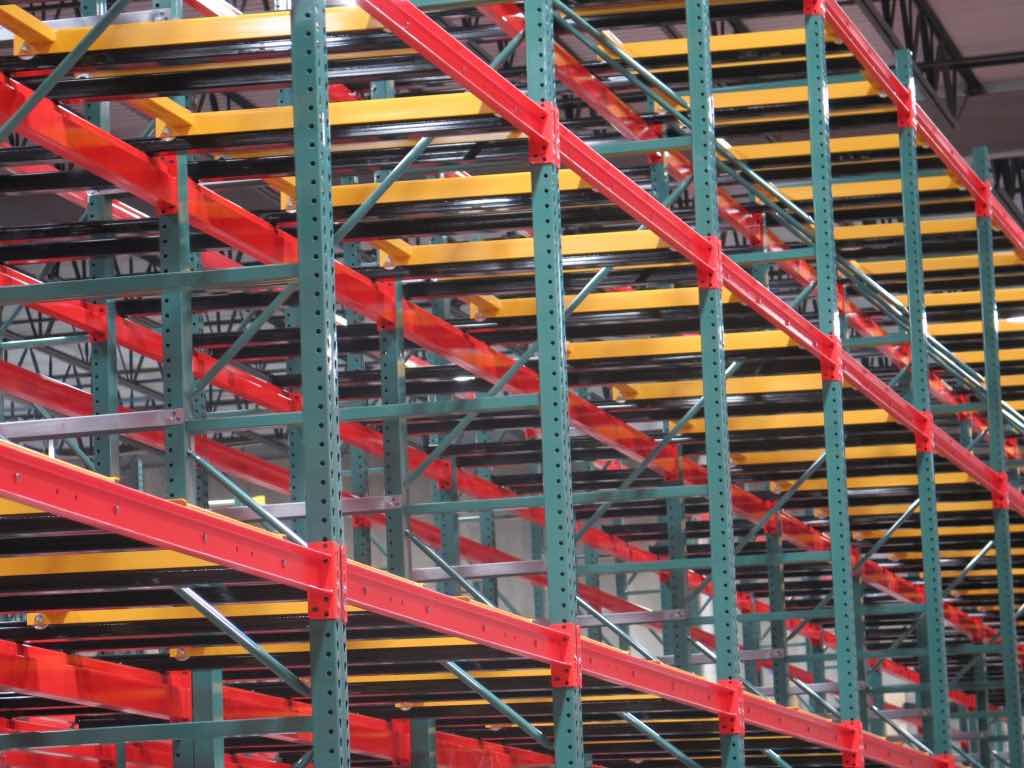 Pushback Pallet Racking