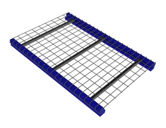 standard pallet rack wire deck