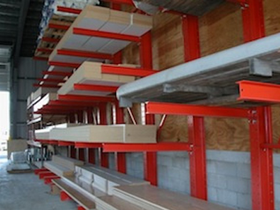 Cantilever racking