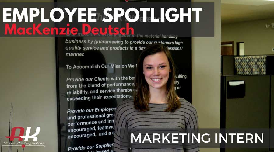 AK employee spotlight MacKenzie Deutsch