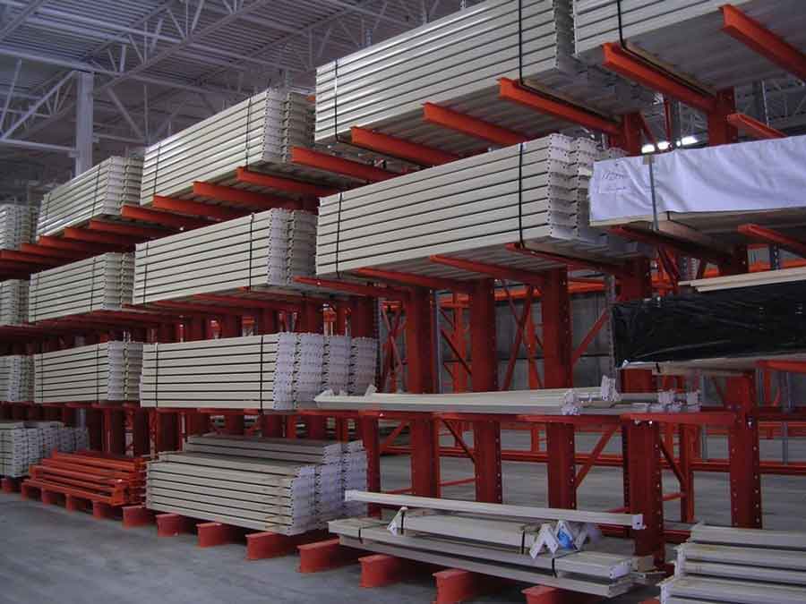 Cantilever shop storage rack