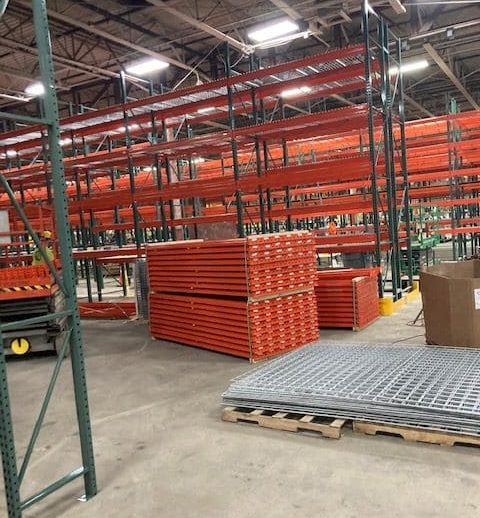 Moving Pallet racks