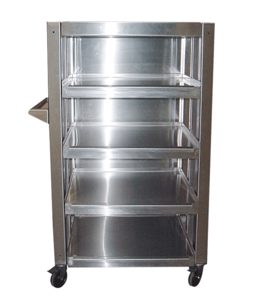Stainless Steel Mobile Utility Cart