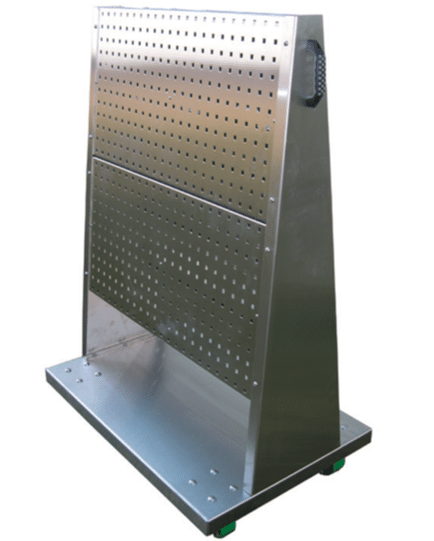 Stainless Steel A-Frame Mobile Rack